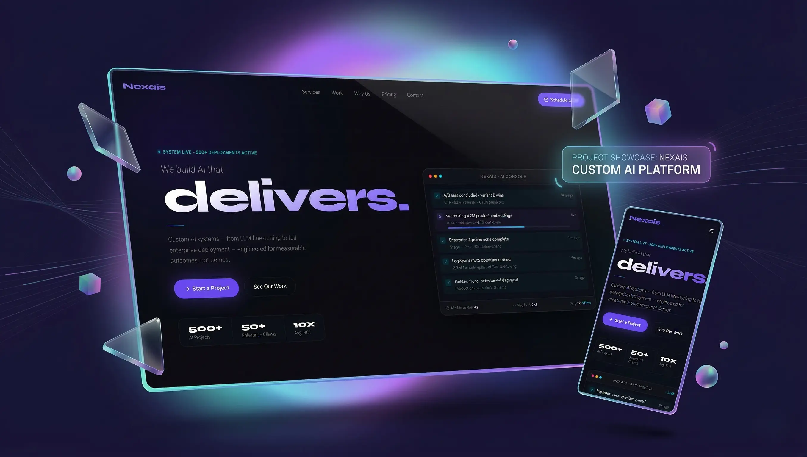 Nexais — Custom AI systems